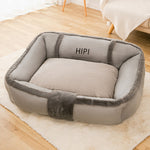 Winter Warm Waterproof Portable Dog Bed Mat — Brown & Grey, S to XXL