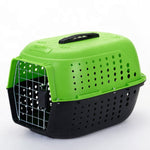 Breathable Portable Plastic Pet Cage Crate Carrier for Dogs & Cats