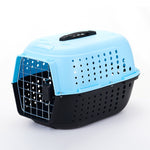 Breathable Portable Plastic Pet Cage Crate Carrier for Dogs & Cats