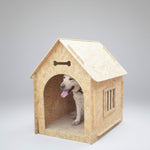 Compact Wooden Pet Nest — Cat & Dog House With or Without Door, XXL
