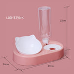 Automatic Water Storage Dispenser — Pet Cat Food Bowl