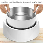 Winter Smart Heated Pet Feeder — Dog & Cat Food Water Heating Bowl