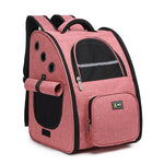 Breathable Pet Travel Backpack Carrier for Dogs & Cats