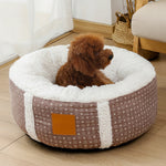 Small Dog & Cat Bed Pad — Teddy-Style Cozy Pet House