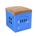 Multi-Function Waterproof Wooden Pet Bed House for Dogs & Cats — With or Without Door, L