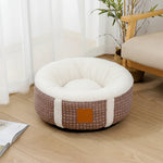 Small Dog & Cat Bed Pad — Teddy-Style Cozy Pet House