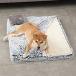 Luxury Soft Washable Pet Kennel Bed Cushion Mat for Cats & Dogs