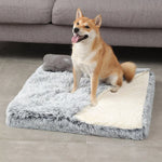 Luxury Soft Washable Pet Kennel Bed Cushion Mat for Cats & Dogs