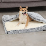 Luxury Soft Washable Pet Kennel Bed Cushion Mat for Cats & Dogs