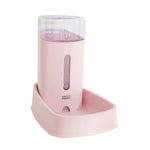 Dog & Cat Drinking Fountain — Portable 2-in-1 Water & Food Feeder