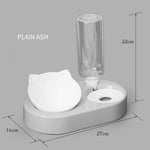 Automatic Water Storage Dispenser — Pet Cat Food Bowl