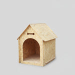 Compact Wooden Pet Nest — Cat & Dog House With or Without Door, XXL