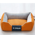 Self-Warming Cat & Dog Sofa Bed Cushion Mat — 4 Colors, S/M/L