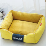 Self-Warming Cat & Dog Sofa Bed Cushion Mat — 4 Colors, S/M/L