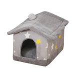 Soft Tent House Kennel & Warm Sleeping Bed for Dogs & Cats — S/M/L