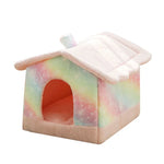 Soft Tent House Kennel & Warm Sleeping Bed for Dogs & Cats — S/M/L
