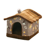 Soft Tent House Kennel & Warm Sleeping Bed for Dogs & Cats — S/M/L