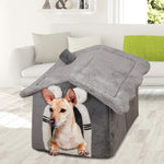 Soft Tent House Kennel & Warm Sleeping Bed for Dogs & Cats — S/M/L