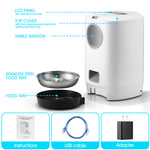 4.5L Smart Automatic Pet Feeder & Treat Dispenser for Cats & Dogs — EU/US/UK/AU/USB