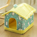 Soft Tent House Kennel & Warm Sleeping Bed for Dogs & Cats — S/M/L