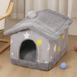 Soft Tent House Kennel & Warm Sleeping Bed for Dogs & Cats — S/M/L