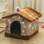 Soft Tent House Kennel & Warm Sleeping Bed for Dogs & Cats — S/M/L