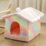 Soft Tent House Kennel & Warm Sleeping Bed for Dogs & Cats — S/M/L