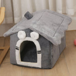 Soft Tent House Kennel & Warm Sleeping Bed for Dogs & Cats — S/M/L