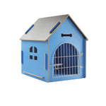 Large Wooden Dog Kennel & Pet Nest — Indoor & Outdoor, With or Without Door M/L/XL