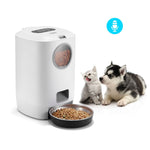 4.5L Smart Automatic Pet Feeder & Treat Dispenser for Cats & Dogs — EU/US/UK/AU/USB
