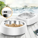 Winter Smart Heated Pet Feeder — Dog & Cat Food Water Heating Bowl