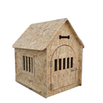 Compact Wooden Pet Nest — Cat & Dog House With or Without Door, XXL