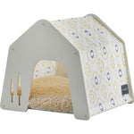 Pastoral Style Pet House — Cat Nest & Dog House, Handcrafted M/L