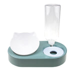 Automatic Water Storage Dispenser — Pet Cat Food Bowl
